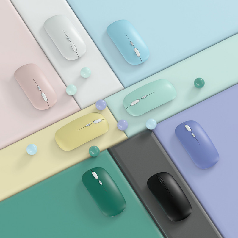 Kaasaskantav Creative Mini Ultra Slim armas juhtmevaba Bluetooth-hiir 2.4G vastuvõtja Sülearvuti mänguhiired PC 1000dpi arvutitarvikud