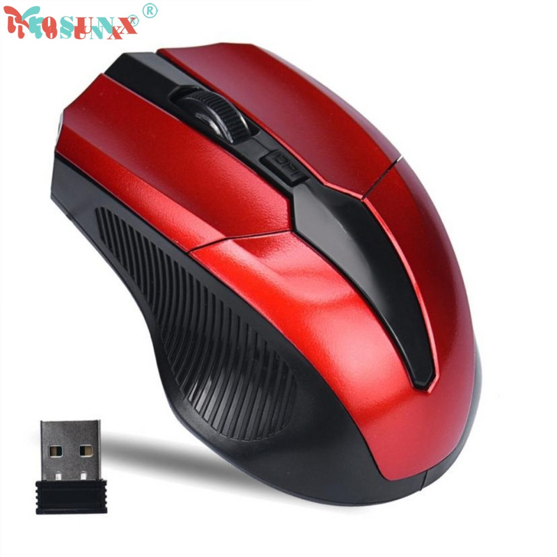 Mouse wireless Receptor USB 2019 Nou 2.4GHz Mouse Optical PC fără fir Computer pentru laptop Ofertă caldă Cadou de înaltă calitate 18Sep21