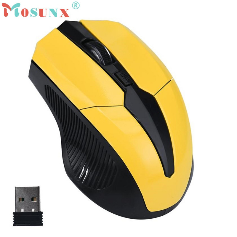 Mouse wireless Receptor USB 2019 Nou 2.4GHz Mouse Optical PC fără fir Computer pentru laptop Ofertă caldă Cadou de înaltă calitate 18Sep21
