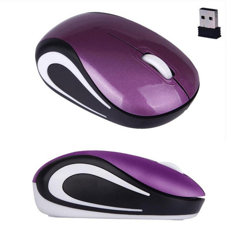 Φορητό Mini Mouse PC Notebook 800/1200DPI USB 3 Keys Optical 2.4G Mini Wireless Mouse мышь беспроводная мышка беспроводная