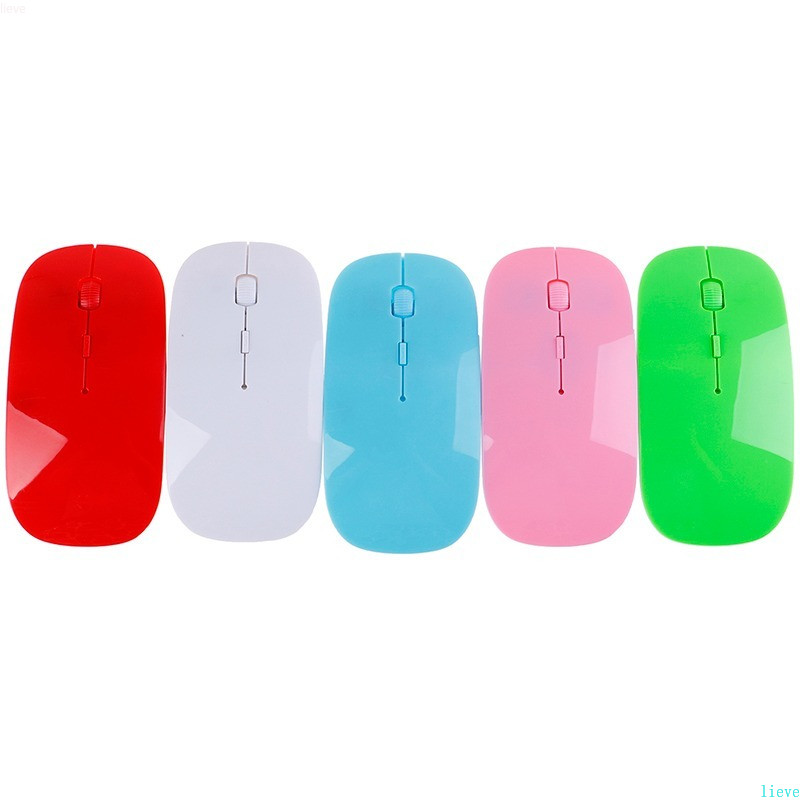 Belaidė pelė 1600 DPI USB optinė kompiuterio pelė 2.4G imtuvas Itin plonos pelės, skirtos MAC Sanxing Xiaomi Ect kompiuterių nešiojamiesiems kompiuteriams