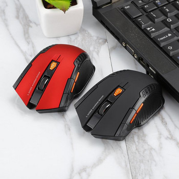 Νέα ασύρματα ποντίκια 2,4 GHz με δέκτη USB Ποντίκι Gamer 1600DPI για υπολογιστή Φορητός υπολογιστής Φορητός υπολογιστής Ποντίκια gaming Laser Optical