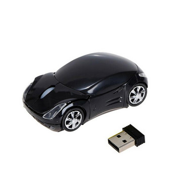 Преносима 2.4ghz безжична мишка Лаптоп Мишка 1600dpi Интересна автомобилна мишка Аксесоари за лаптоп Сладка фотоелектрическа Bluetooth мишка