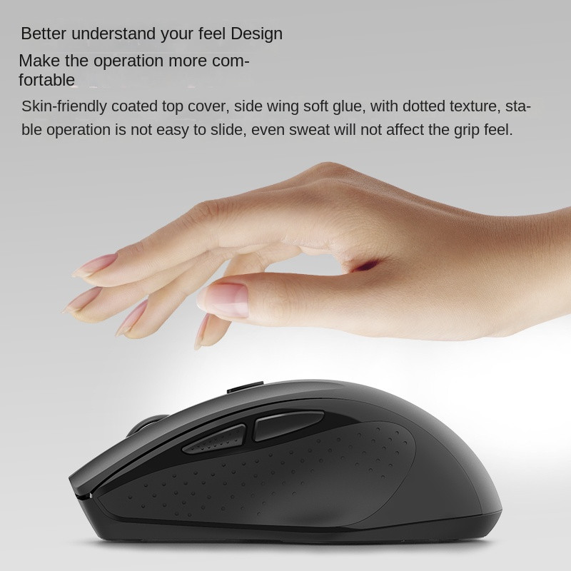 RF9500 Bluetooth juhtmevaba poiste ja tüdrukute armas taaslaetav mäng Kolmas katsehiir