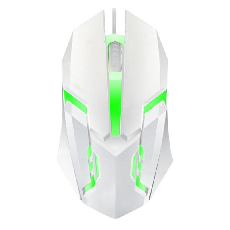 150 cm USB 5500 dpi 2 nuppu värvilised LED juhtmega hiired Ergonoomilised ärihiire tarvikud mängukontori jaoks arvuti sülearvuti jaoks