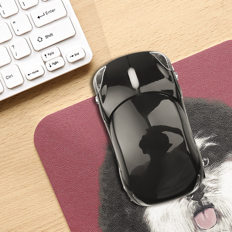 2,4 Ghz belaidė pelė 2,4 G belaidė optinė automobilinė pelė su USB imtuvu Žaidimų pelė Belaidė pelė, skirta staliniam nešiojamam kompiuteriui