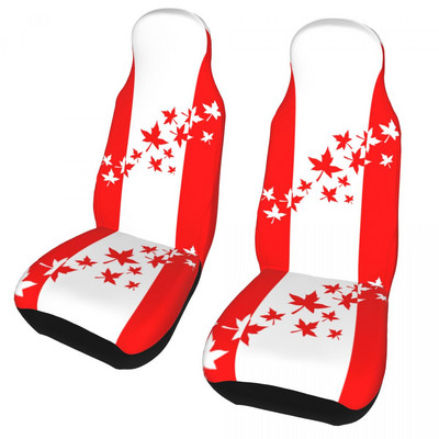Kanada universaalne autoistme katte kaitse Salongi tarvikud igat tüüpi mudelitele Lipu autoistme matt kangast istmekaitse