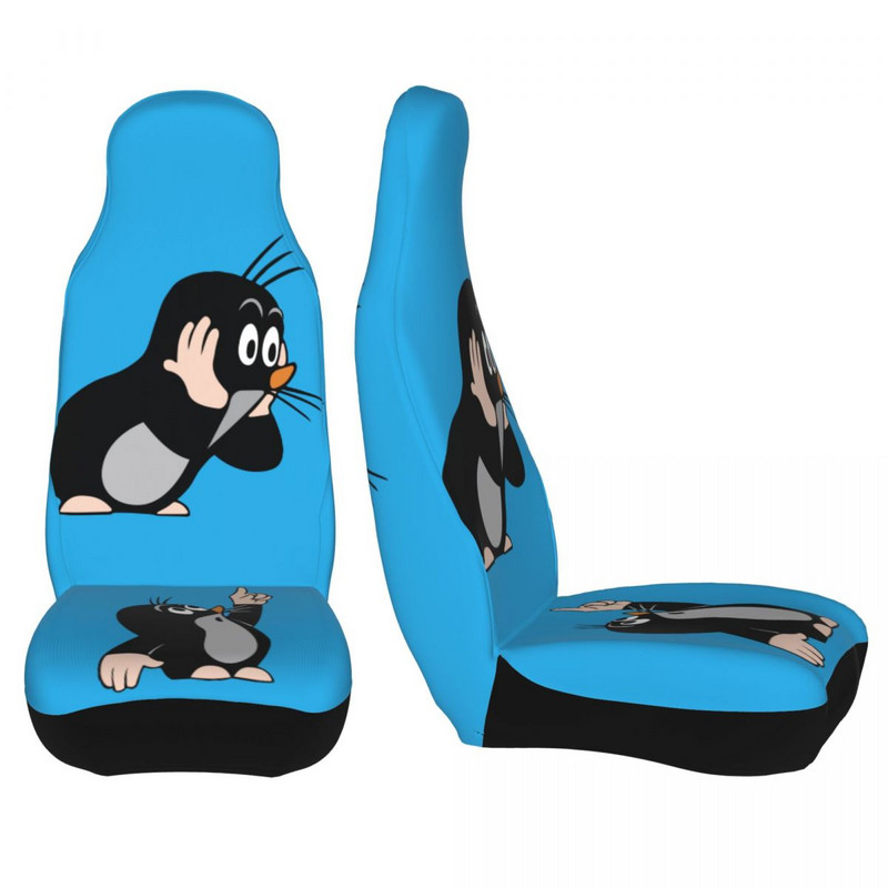 Mole Pointing universaalne autoistme katte kaitse, salongi tarvikud Travel Krtek Little istmekatted polüester auto stiil