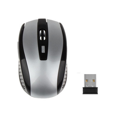 Aubess Wireless Mouse Adjustable DPI Mouse 6 Buttons Optical Gaming Mouse Gamer Wireless Mice with USB Receiver 2.4GHz for PC