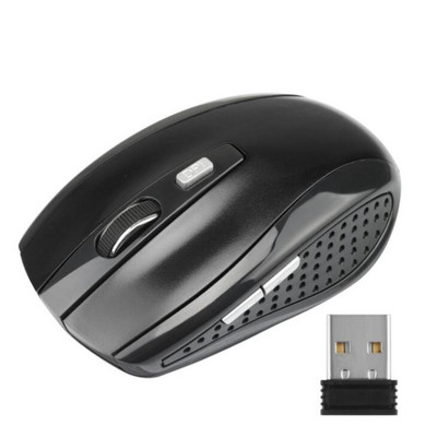 Aubess Wireless Mouse Adjustable DPI Mouse 6 Buttons Optical Gaming Mouse Gamer Wireless Mice with USB Receiver 2.4GHz for PC