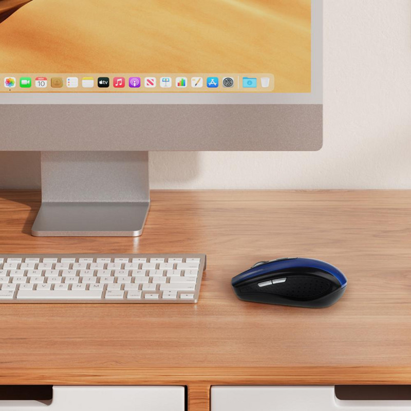 Aubess Wireless Mouse Adjustable DPI Mouse 6 Buttons Optical Gaming Mouse Gamer Wireless Mice with USB Receiver 2.4GHz for PC