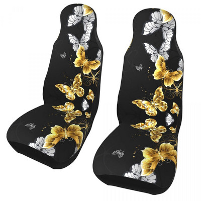 Butterflies universalus automobilio sėdynės užvalkalas, skirtas visureigiui Butterfly auto sėdynės dangtelis Fiber Fishing