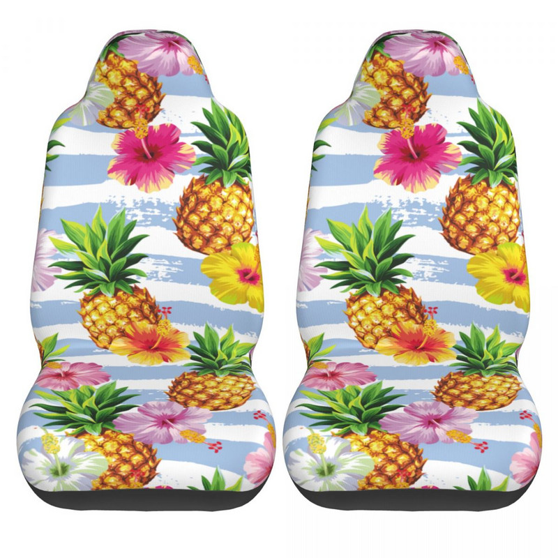 Pineapple Summer Fruits universaalne autoistme kate veekindel maasturi jaoks eesmine tagumine flokeeriv riie padi kiudude püüdmine