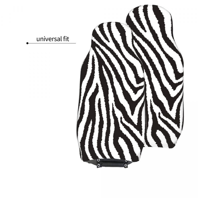 Sebra Animal Pattern Universaalne autoistme kate Protector salongitarvikud naiste autoistme matt polüester kalapüük