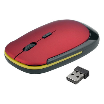 Ποντίκι Office Notebook Ποντίκι Pro Gamer 2,4 GHz Επαναφορτιζόμενο ασύρματο οπτικό ποντίκι 1600 DPI Ρυθμιζόμενο με 4 κουμπιά Ποντίκια χωρίς μπαταρία