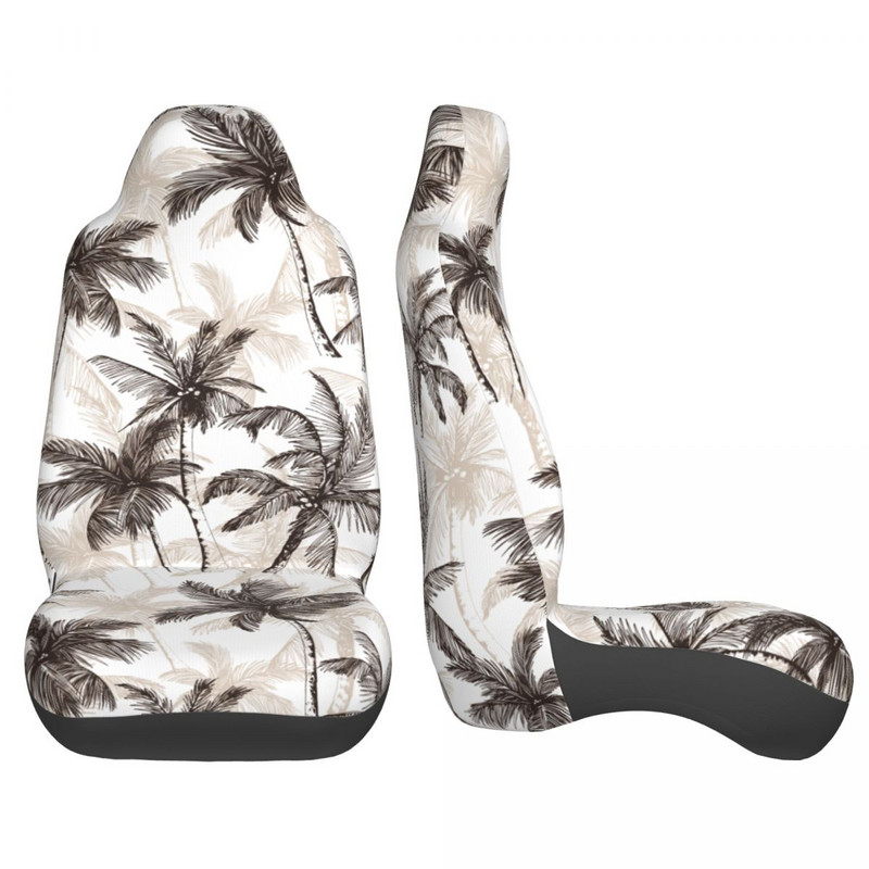 Tropical Palm Trees Universalus automobilio sėdynės užvalkalas daugeliui automobilių SUV automobilių sėdynių užvalkalai Poliesterio medžioklė