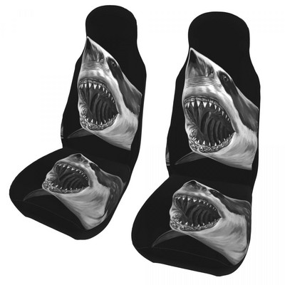 Baltasis ryklys laukinis gyvūnas Universalus automobilio sėdynės užvalkalas, apsaugantis saloną, priedai Kelionės sėdynės pagalvėlė poliesterio medžioklė