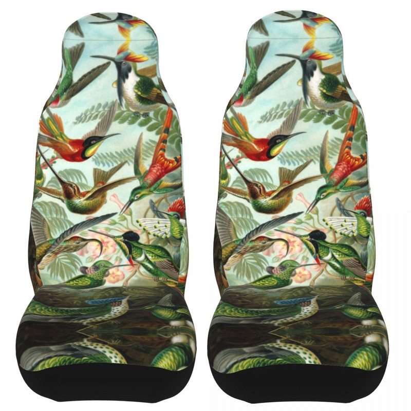 Hummingbirds Bird universaalne autoistme kate Four Seasons maasturite istmekatetele polüesterist istmekaitse