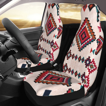 Bohemian Traditional Maroccan Universal Cover Seat Car Protector Εσωτερικά αξεσουάρ για όλα τα καθίσματα αυτοκινήτου Μαξιλάρι πολυεστέρα κυνήγι