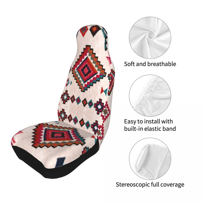 Bohemiškas tradicinis marokietiškas universalus automobilio sėdynės užvalkalas, vidaus priedai, skirti visiems automobilių sėdynių pagalvėlių poliesterio medžioklei
