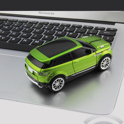 Nauja sportinio automobilio dizaino 2,4 GHz belaidė pelė su USB imtuvu, skirta kompiuteriniam nešiojamajam kompiuteriui žaidimų pelė belaidė pelė