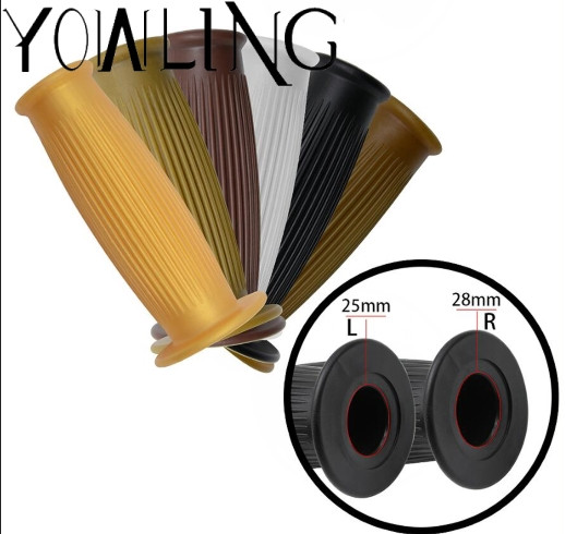 25 mm 28 mm vintage käepidemed mootorratta universaalsed kummist juhtraua käepidemed Käepideme varda otsad universaalse motokrossi käepideme jaoks