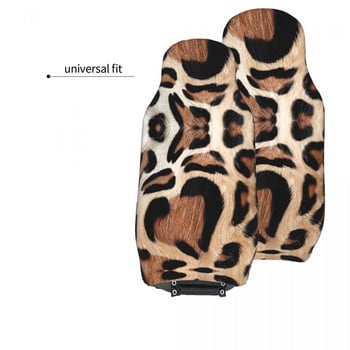 Κάλυμμα καθίσματος αυτοκινήτου Leopard Fur Heart Universal Four Seasons AUTOYOUTH Πατάκι καθίσματος αυτοκινήτου Υφασμάτινο προστατευτικό καθίσματος