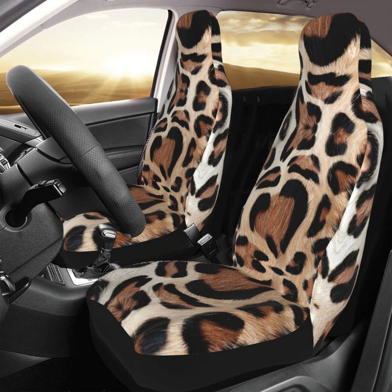 Leopard Fur Heart universalus automobilio sėdynės užvalkalas Four Seasons AUTOYOUTH automobilio sėdynės kilimėlis iš audinio