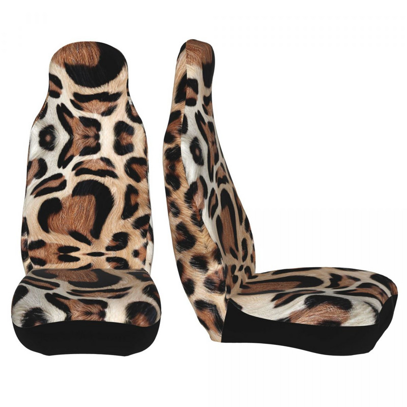 Leopard Fur Heart universalus automobilio sėdynės užvalkalas Four Seasons AUTOYOUTH automobilio sėdynės kilimėlis iš audinio