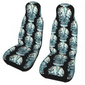 Dark Forest Skull Universal Husa scaun auto Four Seasons Travel Scheleton Death Gothic Horror Goth Huse scaun auto Fiber Hunting