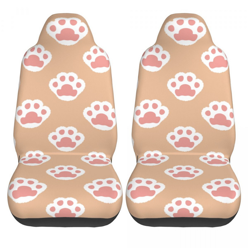 Cat Fluffy Paw universalus automobilio sėdynės užvalkalas visureigiams, tinka visų tipų modeliams Automobilių sėdynių užvalkalai poliesterio medžioklė