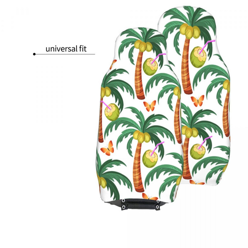 „Tropical Palm Trees“ universalus automobilio sėdynės užvalkalas visureigis AUTOYOUTH automobilių sėdynių užvalkalai audinių medžioklė