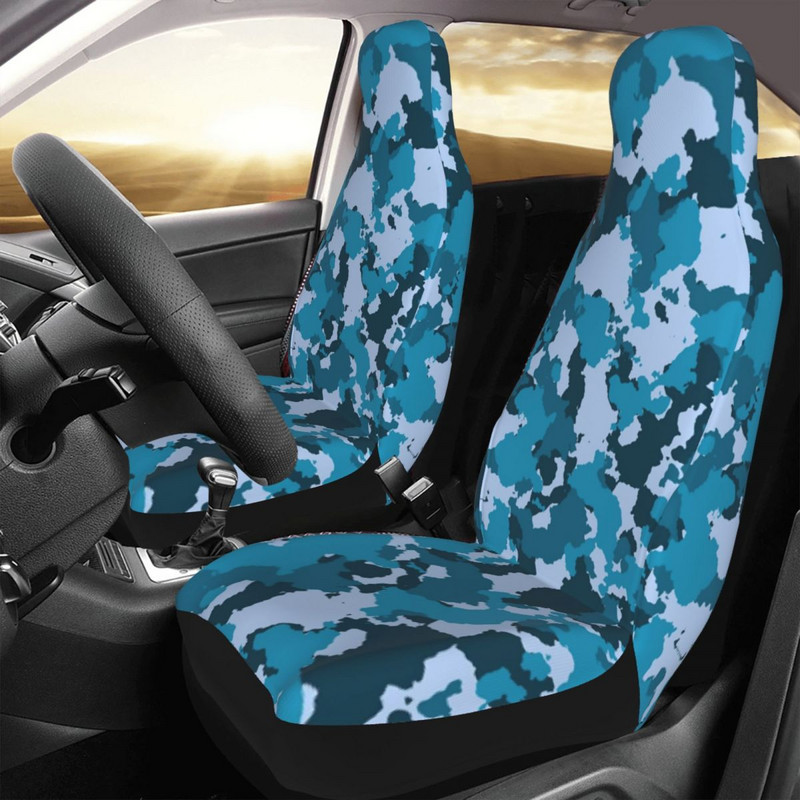 Camouflage universaalne autoistme kate Four Seasons jaoks maasturile Camo sõjaväe autoistmete katted polüester Hunting
