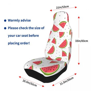 Cute Summer Fruits Watermelon Universal Κάλυμμα καθίσματος αυτοκινήτου Four Seasons για μαξιλάρι καθίσματος SUV/Κάλυμμα πολυεστέρα Hunting