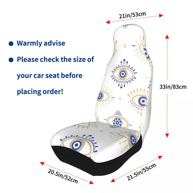 Evil Eye Magic universaalne autoistmekate Four Seasons naiste istmekatted polüester Hunting