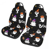 Happy Halloween Party universaalne autoistme kate veekindel linnamaasturile. Armas kummitus istmepadi/kattekangas kalapüügi