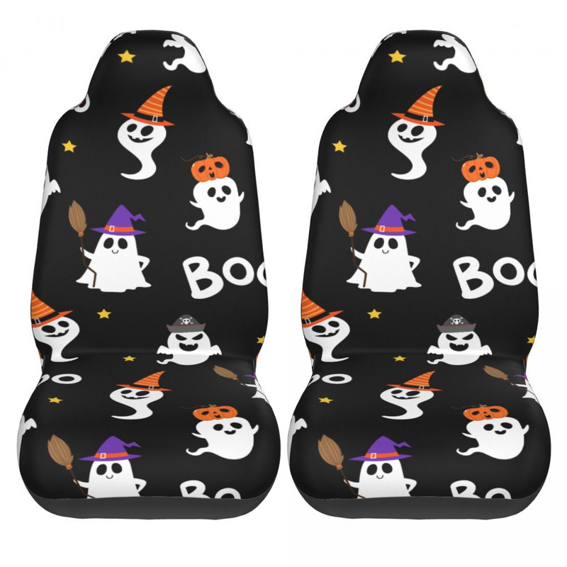 Happy Halloween Party universaalne autoistme kate veekindel linnamaasturile. Armas kummitus istmepadi/kattekangas kalapüügi
