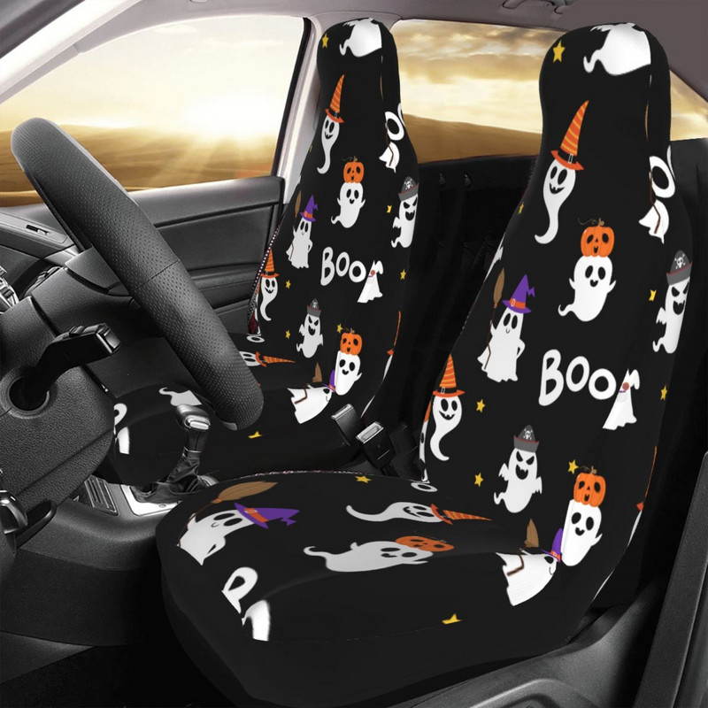 Happy Halloween Party universaalne autoistme kate veekindel linnamaasturile. Armas kummitus istmepadi/kattekangas kalapüügi