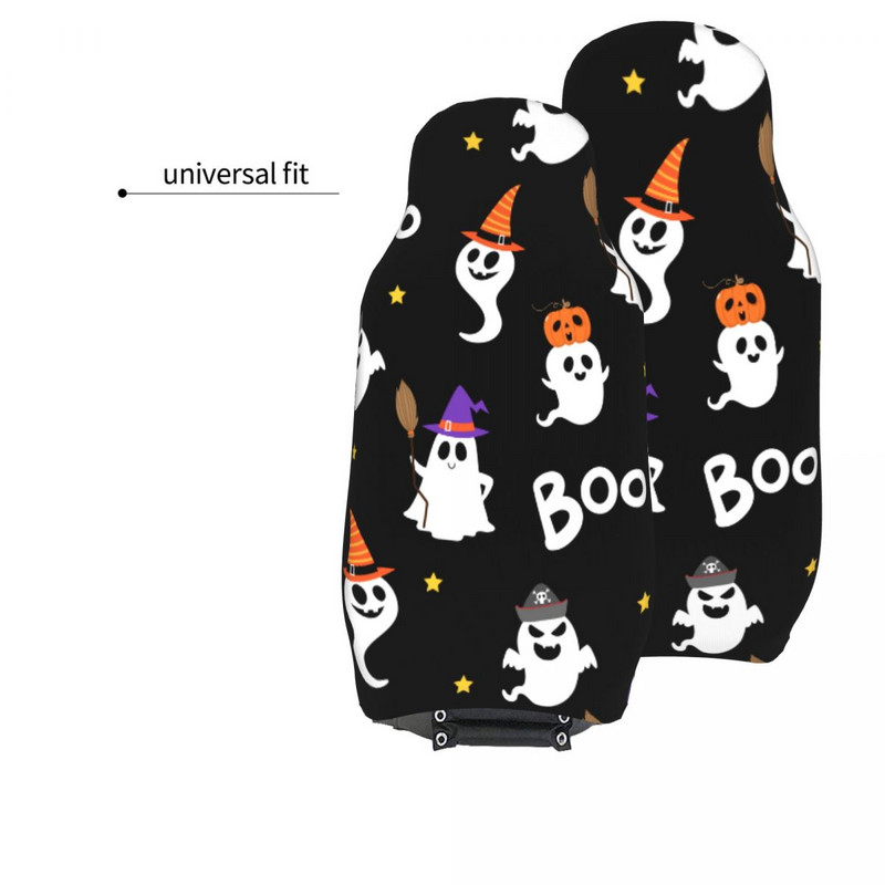 Happy Halloween Party universaalne autoistme kate veekindel linnamaasturile. Armas kummitus istmepadi/kattekangas kalapüügi