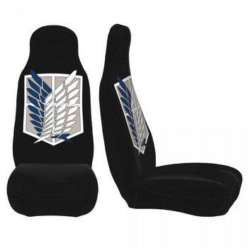 Wings Of Freedom Attack On Titan Universal Cover Seat Car Protector Εσωτερικά αξεσουάρ AUTOYOUTH Car Seat Cushion Fiber Fish