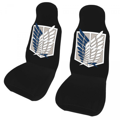 Wings Of Freedom Attack On Titan Universal Car Seat Cover Protector Salona piederumi AUTOYOUTH Automašīnas sēdekļu spilvens Fiber Fish