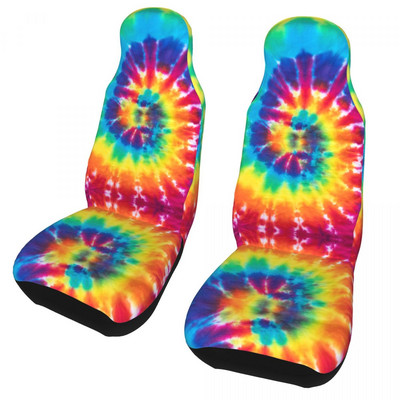 Colorat Tie Dye Model Fundal Universal Husa Scaun Auto Protector Accesorii Interioare AUTOYOUTH Covoraș Scaun Auto Vânătoare