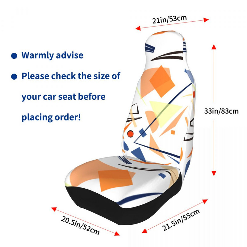 Nuostabus geometrinis raštas universalus automobilio sėdynės užvalkalas, atsparus vandeniui visureigių automobilių sėdynių užvalkalams poliesterio medžioklė