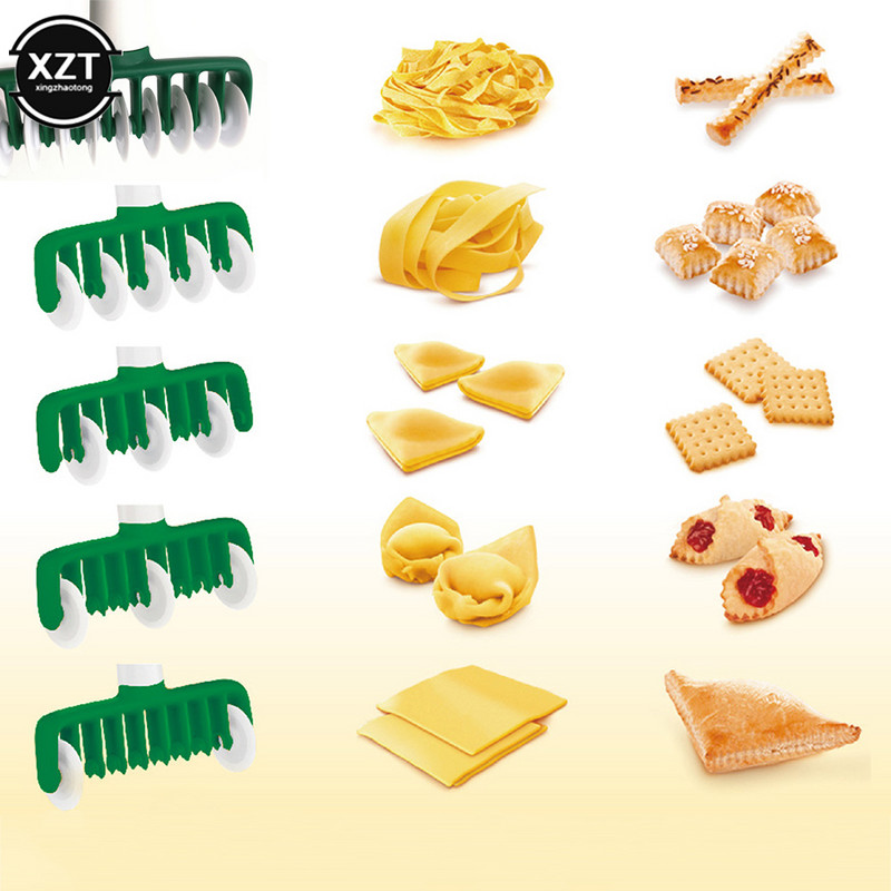 Cuțit pentru tăiței DIY Instrument de bucătărie Rolă multifuncțională Dockers Cuțit pentru tăiței din plastic Cuțit pentru paste Produs de tăiței instant