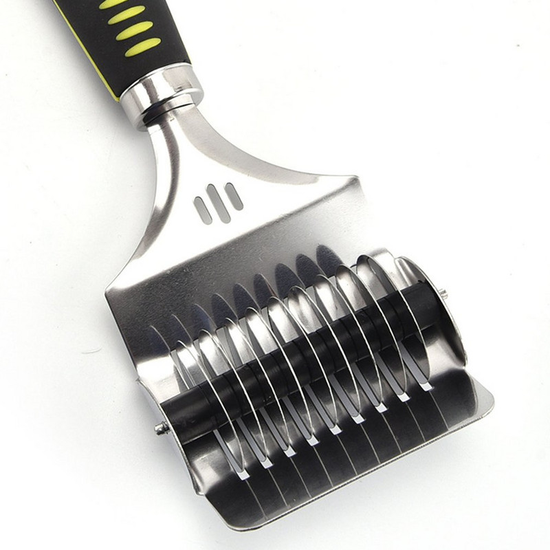 Makaronų grotelių ritininis tešlos pjaustytuvas Makaronų pjaustyklės volelis Neslystantis patogi rankena nerūdijančio plieno makaronų spagečių gaminimo mašina