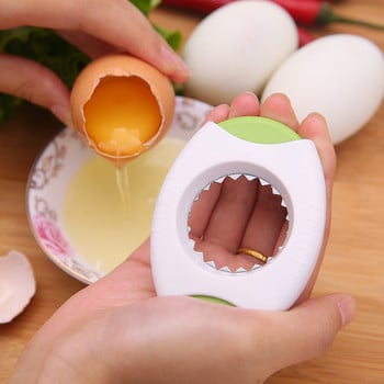 Ψαλίδι αυγών Εργαλεία ανοιχτήρι αυγών Νέο χαριτωμένο κάλυμμα βρασμένου αυγού Κόφτης ανοιχτήρι Εργαλεία φλυτζανιών αυγών Απαραίτητα εργαλεία για αυγά κουζίνας