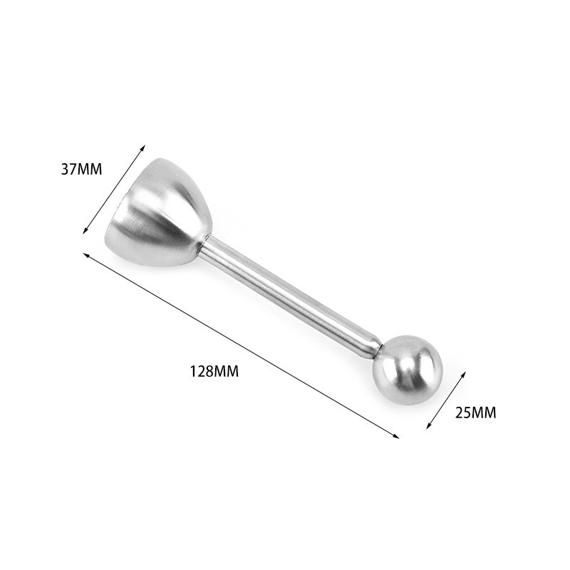 Roostevabast terasest keedumuna pealispind Köögitööriista lõikur Koputusavaja Munatarvikud Köögividin