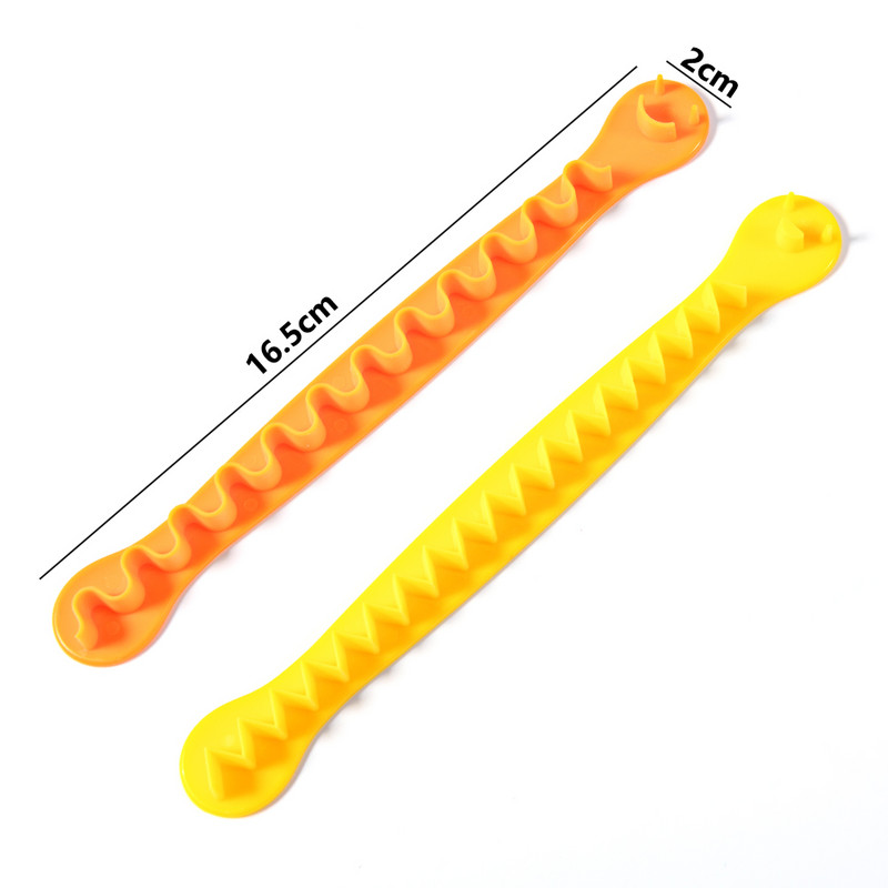 2 vnt. Atsitiktinių spalvų Įmantrių virtų kiaušinių pjaustytuvas Buitinis virti kiaušiniai Kūrybiniai įrankiai Bento skintų gėlių formuotojas