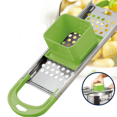Rozsdamentes acél gyalu Spaetzle többfunkciós Gnocchi gyalu tojásos tészta gombóc készítő eszköz biztonsági reszelő konyhai eszközökkel