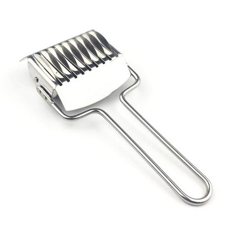 Mașină de presat Mâner anti-alunecare Gadget de bucătărie Spaetzle Maker Cuțit tăiat tăiței 1PC Secțiune manuală tăietor eșalotă
